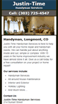 Mobile Screenshot of justin-timehandyman.com